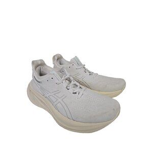 Asics Women's 1012B601 Gel - Nimbus 26 Running Shoe White Size 7M